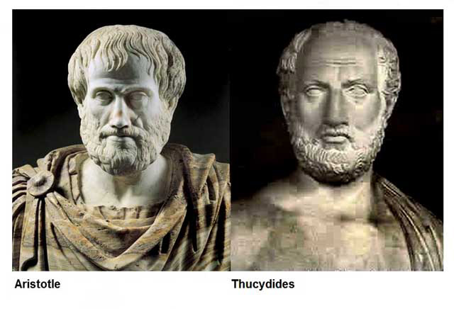 aristotle thucydides