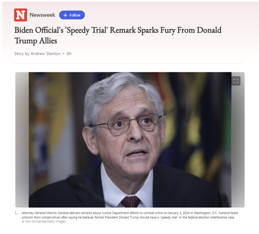 Atty General calls for Speedy Trial