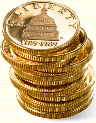 Gold Coins Stack