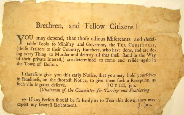Boston Tea Party 1773