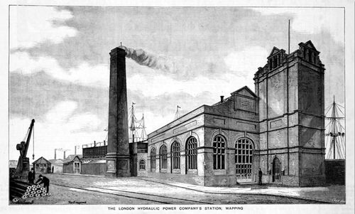 The london hydraulic power company station wapping
