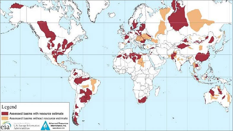 assessed basins resource estimate