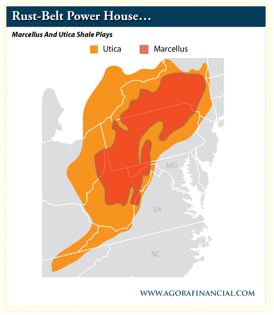 Rust-Belt Power House: Marcellus And Utica