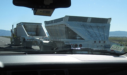 Gold Ore Mining Truck in Nevada