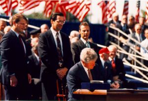 NAFTA Signing