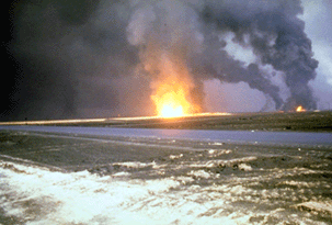 Oil Fire